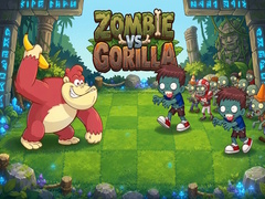 խաղ Zombie vs Gorilla