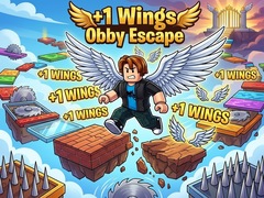խաղ +1 Wings Obby Escape
