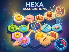 խաղ Hexa Associations