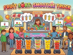 խաղ Fruit Sort: Smoothie Truck