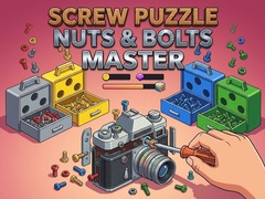 խաղ Screw Puzzle Nuts & Bolts Master