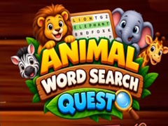 խաղ Animal Word Search Quest