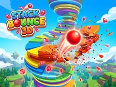 խաղ Stack Bounce 3D