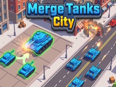 խաղ Merge Tanks City
