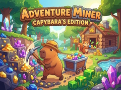 խաղ Adventure Miner Capybara's Edition