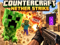խաղ Countercraft Nether Strike