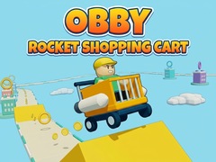 խաղ Obby - Rocket Shopping Cart