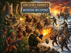 խաղ Ancient Armies vs Modern Weapons