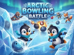 խաղ Arctic Bowling Battle