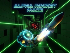 խաղ Alpha Rocket Maze