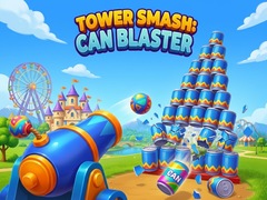 խաղ Tower Smash: Can Blaster