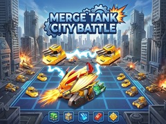 խաղ Merge Tank City Battle 