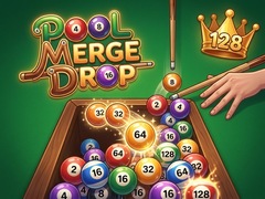 խաղ Pool Merge Drop