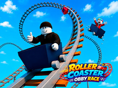 խաղ Roller Coaster: Obby Race