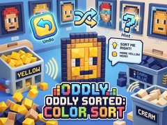խաղ Oddly Sorted: Color Sort