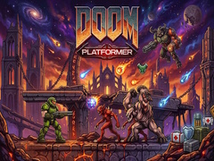 խաղ Doom Eternal Platformer
