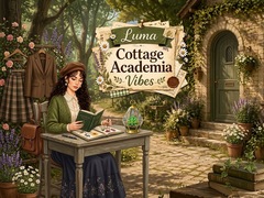 խաղ Luma Cottage Academia Vibes
