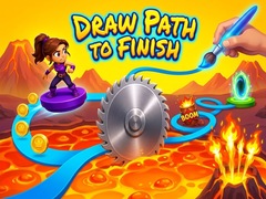 խաղ Draw Path To Finish