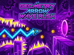 խաղ Geometry Arrow Wave Rush