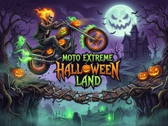 խաղ Moto Extreme Halloween Land