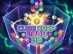 խաղ Cube Drop 2048 3D
