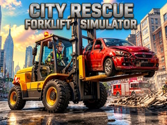 խաղ City Rescue Forklift Simulator