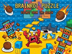 խաղ Brainrot Puzzle: Escape from the Beach