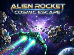 խաղ Alien Rocket: Cosmic Escape