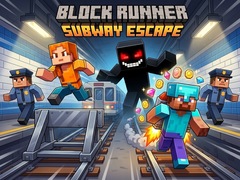 խաղ Block Runner: Subway Escape