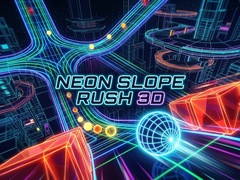խաղ Neon Slope Rush 3D