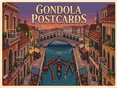 խաղ Gondola Postcards