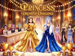 խաղ Princess Dress Up Challenge
