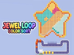 խաղ Jewel Loop Color Sort