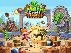 խաղ Melon Craft Ragdoll 