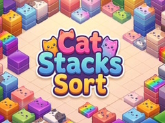 խաղ Cat Stacks Sort