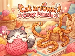 խաղ Cat arrows: Cozy Puzzle