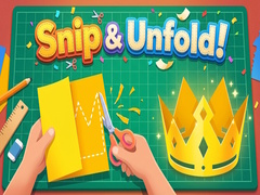 խաղ Snip & Unfold!