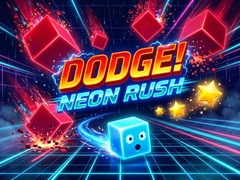 խաղ Dodge! Neon Rush