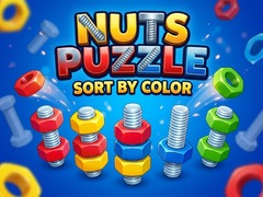 խաղ Nuts Puzzle: Sort By Color