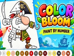խաղ Color Bloom Paint by Number