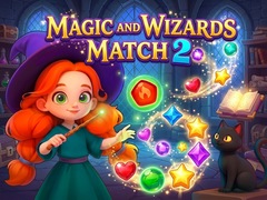 խաղ Magic & Wizards Match 2