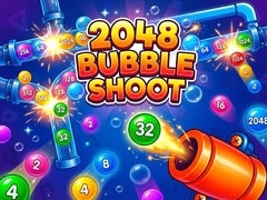 խաղ 2048 Bubble Shoot