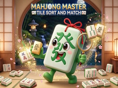 խաղ Mahjong master tile sort and match