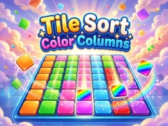 խաղ Tile Sort: Color Columns
