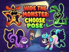 խաղ Hide the Monster: Choose Pose