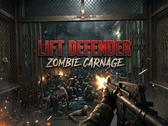 խաղ Lift Defender Zombie Carnage