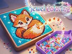խաղ Jewel Coloring