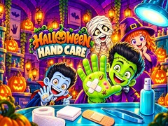խաղ Halloween Hand Care