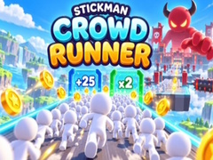 խաղ Stickman Crowd Runner 3D