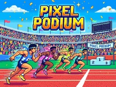 խաղ Pixel Podium
